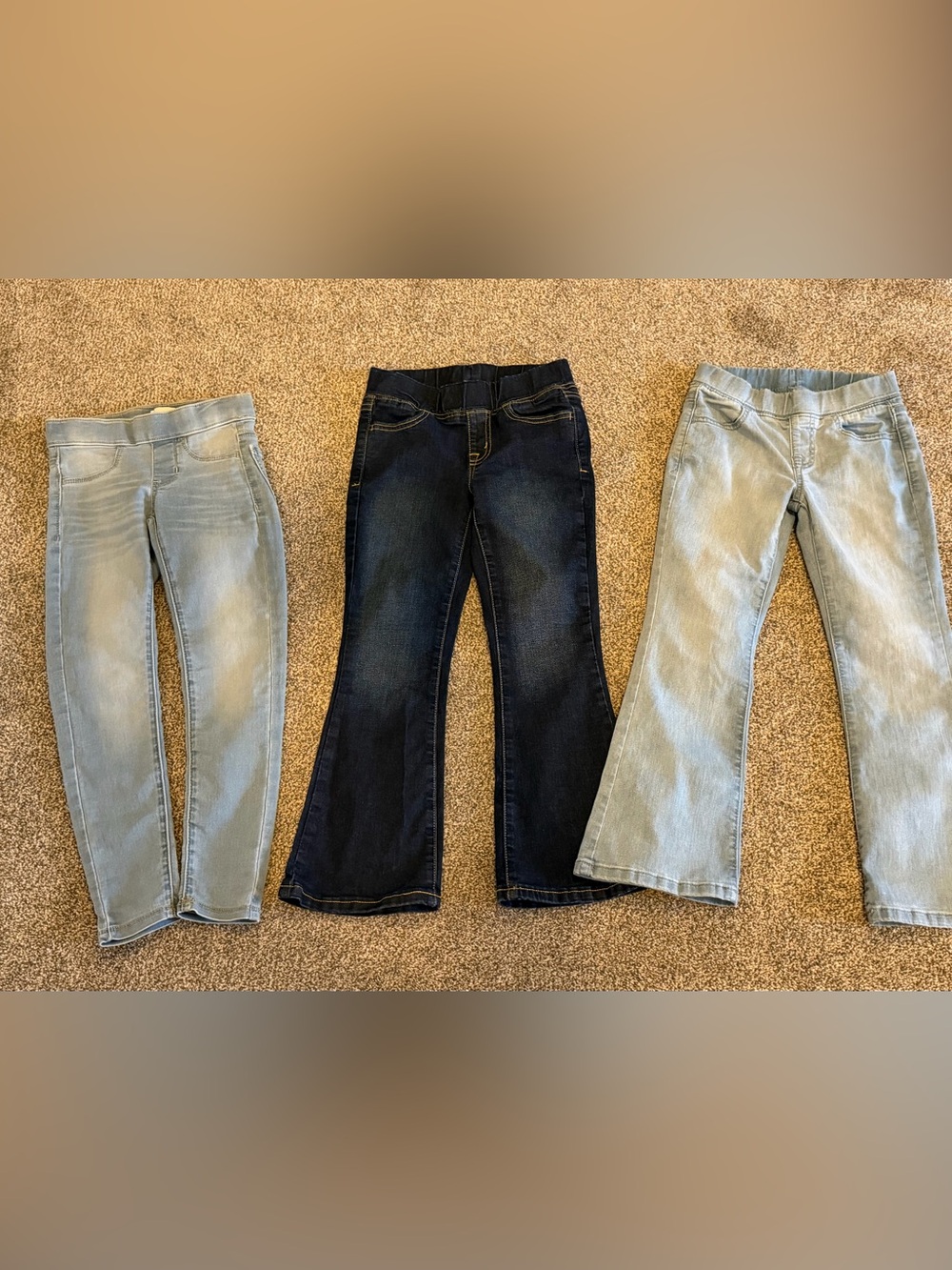 SO Light Blue Girls' Jeans - Pull-On Denim